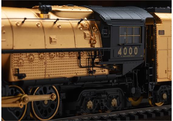 Märklin 39400 US-Dampflok Big Boy 4000 vergoldet, AC 3L, digital mfx+/Sound - H0 (1:87) | Bild 4