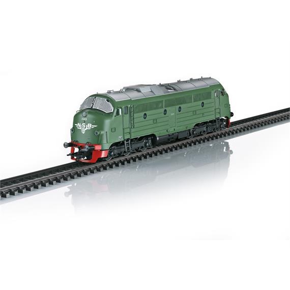 Märklin 39686 Diesellokomotive Di3 der NSB, AC 3L, digital mfx+/MM/DCC/Sound - H0 (1:87)