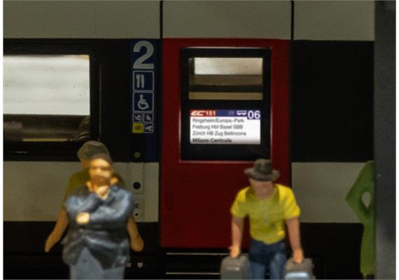 Märklin 39812 SBB Triebzug RABe 501 Giruno, 5-teilig , mfx+/MM/DCC mit Sound - H0 (1:87) | Bild 4