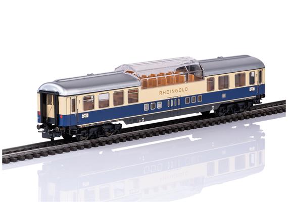Märklin 40852 TEE-Rheingoldwagen-Set der DB, kobaltblau/beige "Tin Plate" - H0 (1:87) | Bild 3