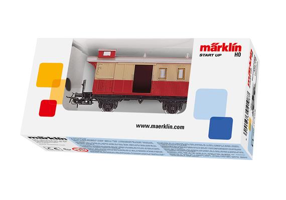 Märklin 4108 Start up - Gepäckwagen beige/rot - H0 (1:87) | Bild 3
