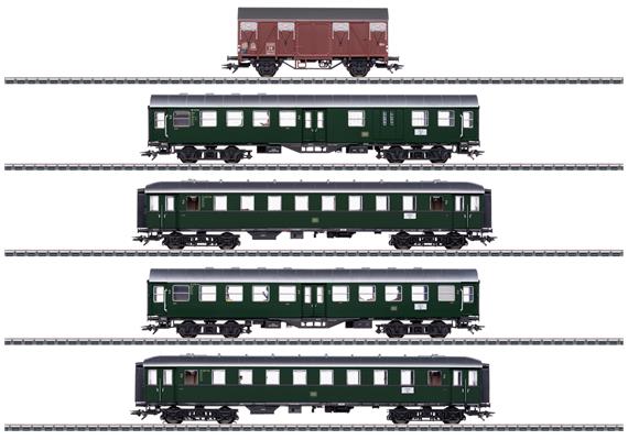 Märklin 41329 DB Wagen-Set 5-teilig zu BR 66 002 - H0 (1:87) | Bild 1