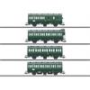 Märklin 42046 4er-Set Abteilwagen der DB - H0 (1:87)