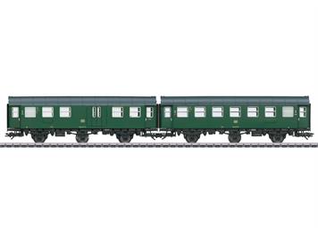 Märklin 43196 Umbauwagen B3yge 2. Klasse und BD3yg 2. Klasse mit Gepäckabteil der DB - H0