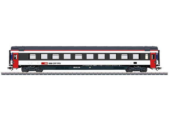 Märklin 43674 SBB EuroCity-Schnellzugwagen Gattung Bpm 2090, 2. Klasse - H0 (1:87)