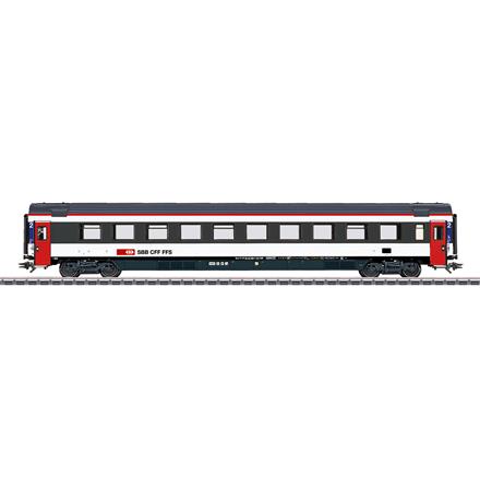 Märklin 43675 SBB EuroCity-Schnellzugwagen Gattung Bpm 2090, 2. Klasse - H0 (1:87)
