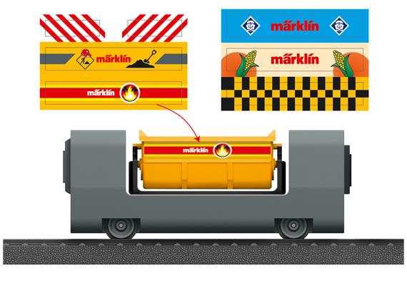 Märklin 44141 my world - Kippwagen gelb mit Sticker - H0 (1:87) | Bild 2