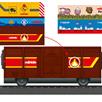 Märklin 44143 my world - offener Güterwagen braun mit Sticker - H0 (1:87) | Bild 2