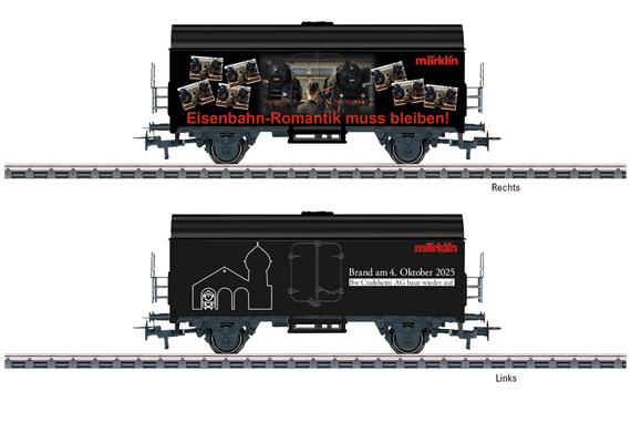 Märklin 44294 Kühlwagen Spendenaktion "Eisenbahn Romantik" - H0 (1:87)