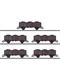 Märklin 44311 Güterwagen-Set Fd-z-72 Ommv der DB, 5 teilig, gealtert, MHI - H0 (1:87)