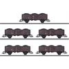 Märklin 44311 Güterwagen-Set Fd-z-72 Ommv der DB, 5 teilig, gealtert, MHI - H0 (1:87)