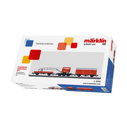 Märklin 44752 Start up - Feuerwehr-Bergekran-Set, digital mfx mit Sound - H0 (1:87)