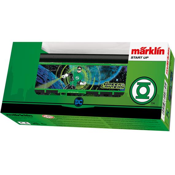 Märklin 44830 Märklin Start up - Gedeckter Güterwagen Green Lantern - H0 (1:87)