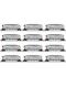 Märklin 45666 Hopper Car Set BNSF, zwölf Kohletransportwagen, AC 3L - H0