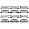 Märklin 45666 Hopper Car Set BNSF, zwölf Kohletransportwagen, AC 3L - H0
