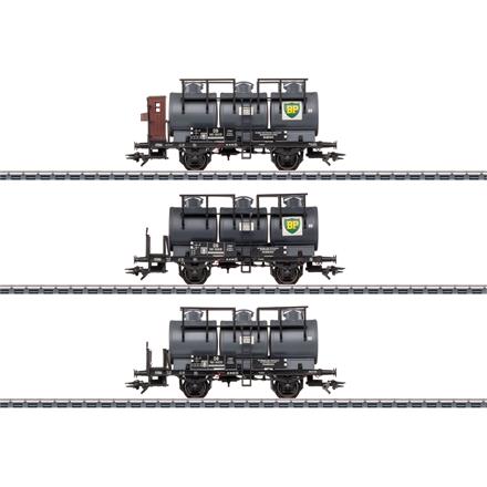 Märklin 46491 Kesselwagen-Set mit drei Behältern BP der DB - H0 (1:87)