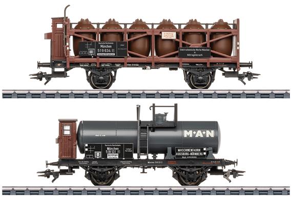 Märklin 46570 Güterwagen-Set zur Dampflok BR 56.34-35 - H0 (1:87)