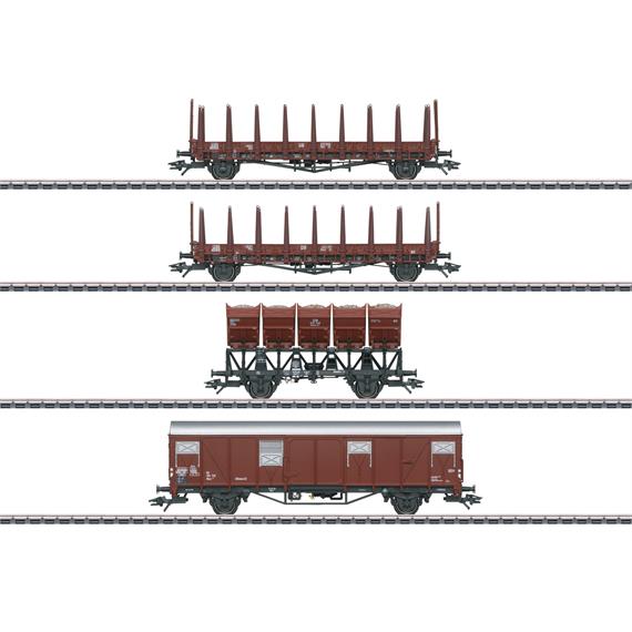 Märklin 46662 Güterwagen-Set der DB. 4-teilig - H0 (1:87)