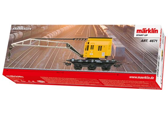 Märklin 4671 Start up - Kranwagen gelb - H0 (1:87) | Bild 3