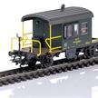 Märklin 46853 SBB Güterzug-Begleitwagen "Sputnik" tannengrün, AC 3L - H0 (1:87) | Bild 1
