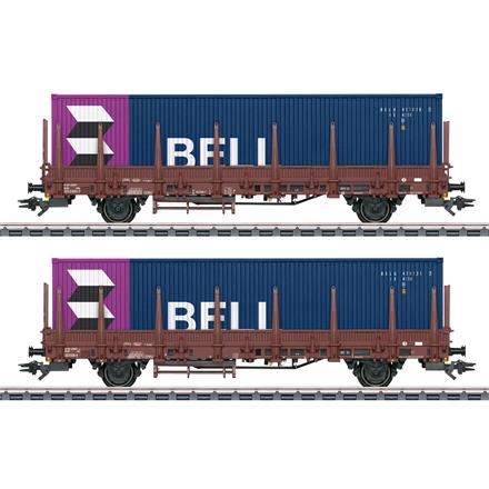 Märklin 46939 Rungenwagen-Set Kbs der der Nederlandse Spoorwegen NS - H0 (1:87)