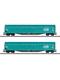 Märklin 47164 Schiebeplanenwagen-Set Rils der Belgischen Staatsbahnen - H0 (1:87)
