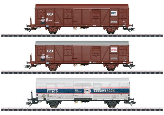 Märklin 47316 Güterwagen-Set „Frico“, NS, 3-teilig - H0 (1:87) | Bild 1