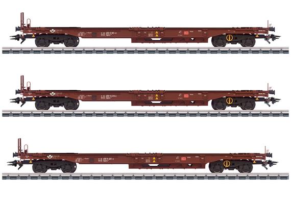 Märklin 47464 Taschenwagen Bauart Sdgkms der DB AG - H0 (1:87) | Bild 1