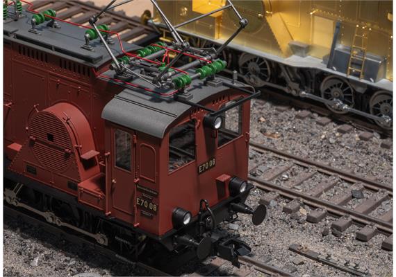 Märklin 55508 Güterzug-Elektrolokomotive E 70 08 DRG, EP. II, digital mfx/MM/DCC - Spur 1 | Bild 3