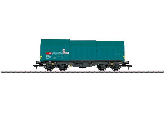 Märklin 58783 SBB Teleskophaubenwagen Shimmns zum Transport von Blechcoils - Spur 1 (1:32)