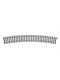 Märklin 59076 gebogenes Gleis, Radius 1.550 mm. 22,5°. (H1071) - Spur 1