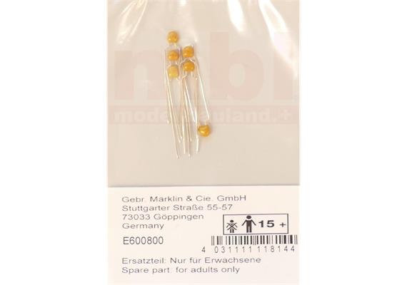 Märklin 600800 Entstörkondenser, 6 Stück