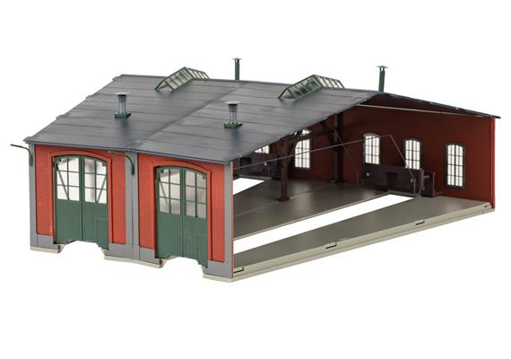 Märklin 72889 2-ständiger Ergänzungsbausatz Lokomotivschuppen - H0 (1:87) | Bild 1
