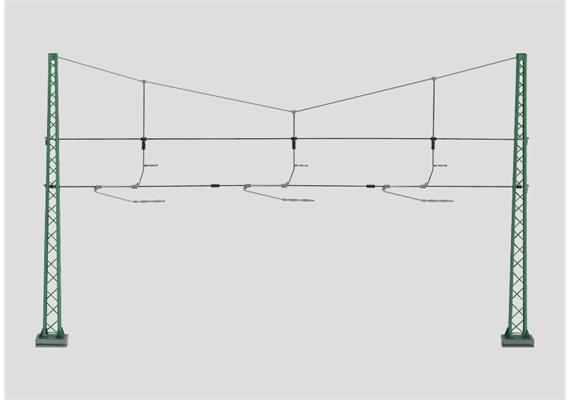 Märklin 74131 Quertragwerk für 3 Geleise, H0