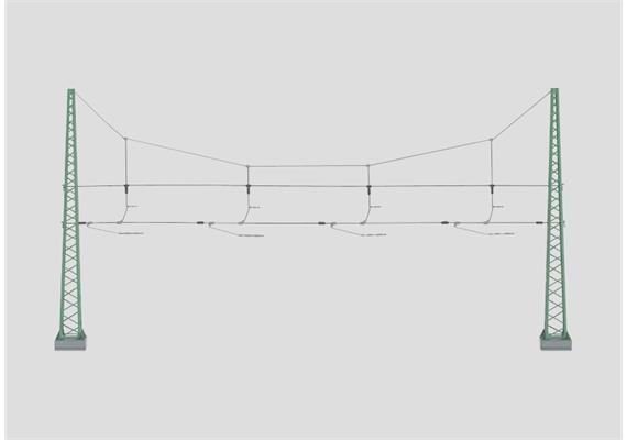 Märklin 74132 Quertragwerk für 4 Geleise - H0 (1:87)