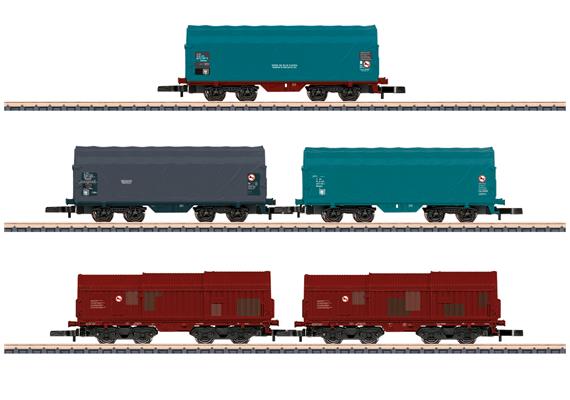 Märklin 86358 Güterwagen-Set der Belgischen Staatsbahnen (SNCB) - Z (1:220)