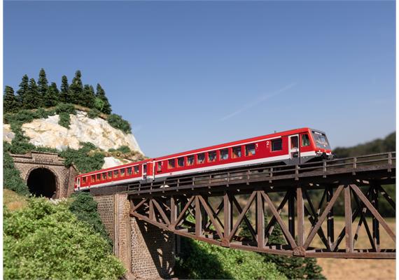 Märklin 88700 Dieseltriebwagen BR 628.2 mit Steuerwagen BR 928.2 - Z (1:220) | Bild 4