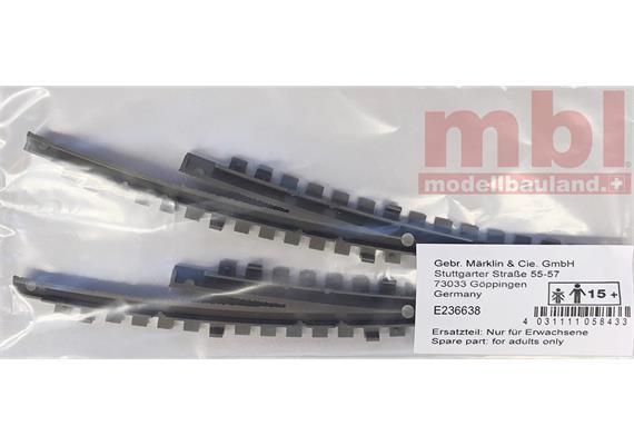 Märklin E236638 C-Gleis Keilböschung links. 2 Stück - H0
