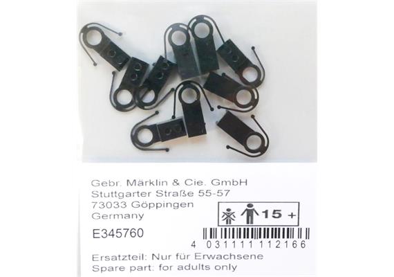 Märklin E345760 Kupplungsschacht schwarz, 10 Stück - H0 (1:87) | Bild 1