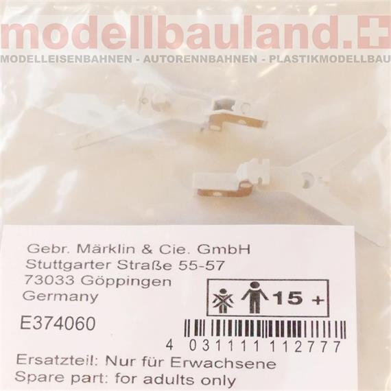 Märklin E374060 Kupplung w zu Zwischenwagen ICE, 2 Stück - H0 (1:87)