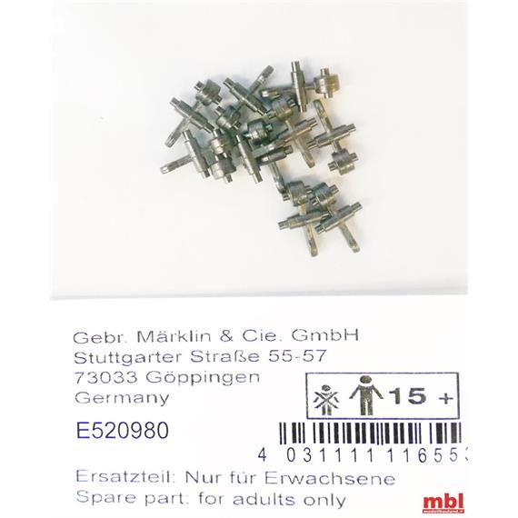 Märklin E520980 Handschalthebel für C-Gleis-Weiche, 10 Stück - H0 (1:87)