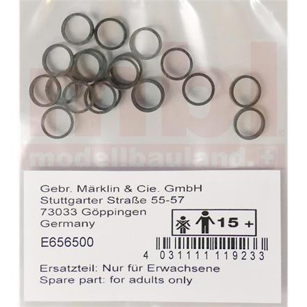 Märklin E656500 Haftreifen für TGV, Giruno, 7,0, 20 Stück - H0 (1:87)