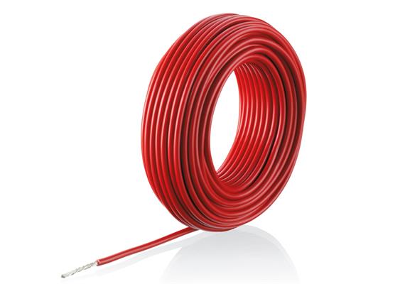 Märklin E791280 Litze 0,75 mm², Farbe rot, Länge 10 m.