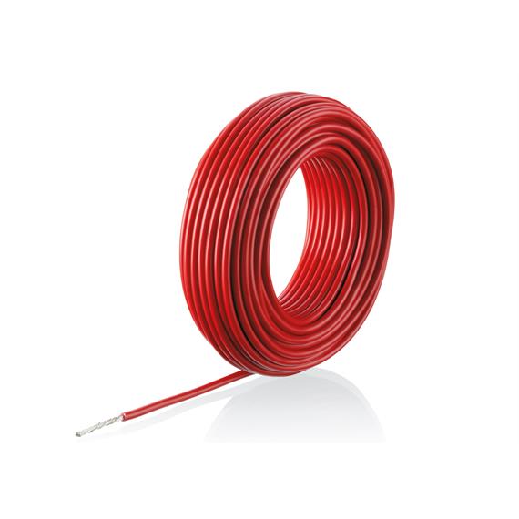 Märklin E791280 Litze 0,75 mm², Farbe rot, Länge 10 m.