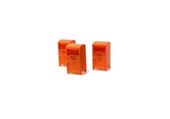 Mafen 211032 Orange Kleidercontainer, 3 Stück - N (1:160)