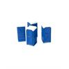 Mafen 211038 Blaue tragbare Toiletten, 4 Stück - N (1:160)