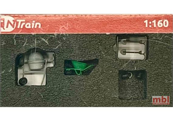 Mafen 211042 Graues Betonmischerset - N (1:160) | Bild 5