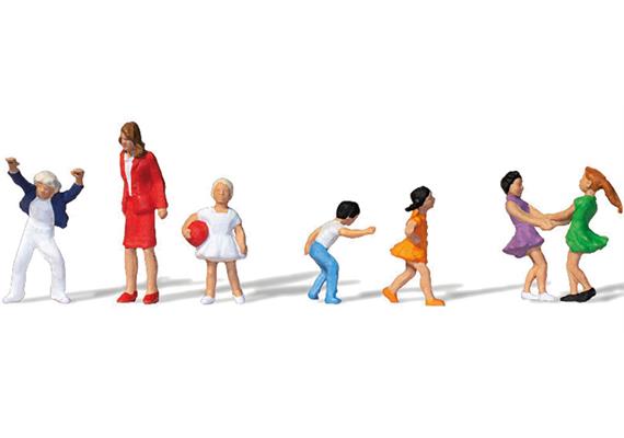 Merten 212590 Schulkinder, Lehrerin - H0 (1:87)