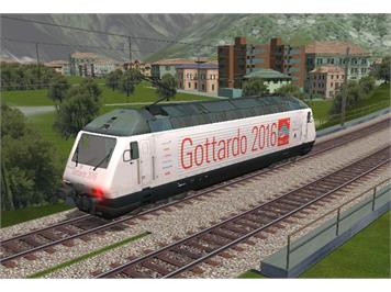Microsoft 6015 TrainSimulator Gotthard 2016 MSTS