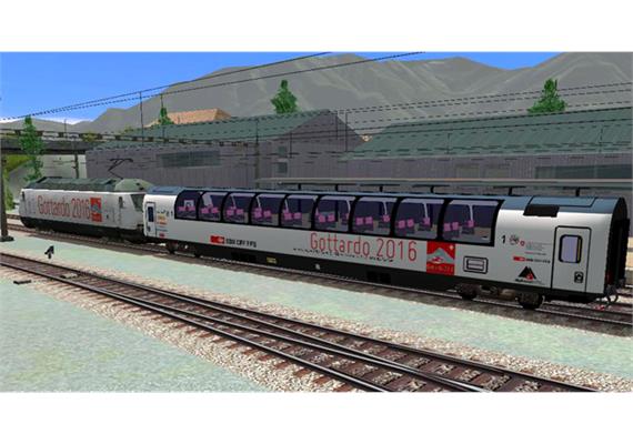 Microsoft 6015 TrainSimulator Gotthard 2016 MSTS | Bild 3